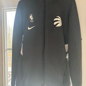 Nike Gray Raptors Full-Zip Jacket with NBA Logo